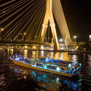 방콕 왕궁 & 씬 방콕 고급 레스토랑 & 욧 시암 보트 단독 투어