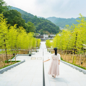 [야마구치]야마구치현 관광 주유 버스 투어 “후쿠의 여행” 야마구치호 A코스 (쓰노시마·모토노스미 신사)