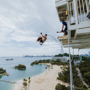  [싱가폴]스카이파크 센토사 by 에이제이 해킷 : 번지 점프 & 자이언트 스윙