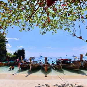 크라비 홍섬 스피드보트 투어