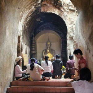 치앙마이 도이수텝 + 왓우몽 사원 야간 단독 투어